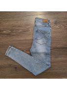 Lilla magas derekú rugalmas farmer nadrág 