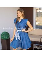 Dorothy ,,A,, vonalú farmer hatású lyocell ruha - szalag övvel