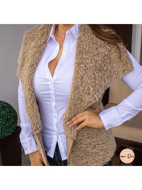 Kitti rugalmas karcsúsított fehér ing 