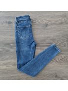 Skinny rugalmas PUSH UP farmer nadrág - kék 