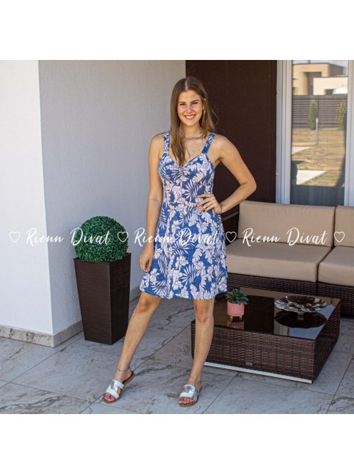 Anna farmer hatású poliamid ruha - PUSH UP 