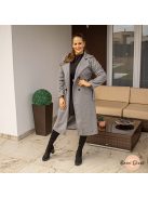 Tirane szövet kabát - szürke