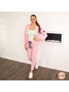 Boston pamut szett (nadrág + blézer) - pink