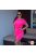 Neon pink pamut ruha 