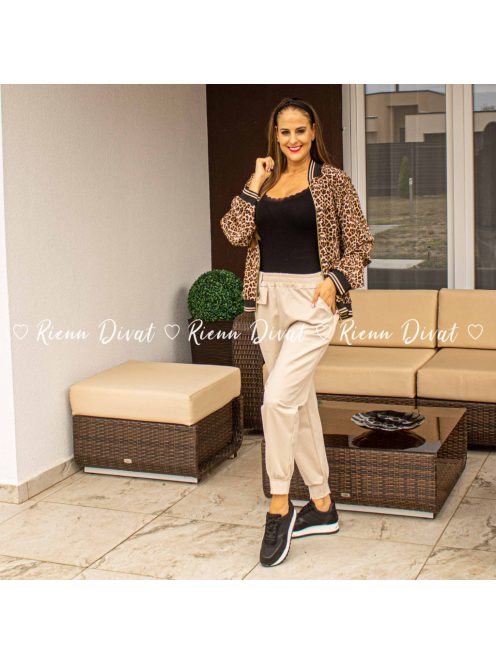 Leo vékony zippes kardigán