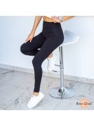 Magic alakformáló rugalmas puha leggings - PUSH UP - fekete 