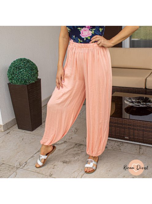 Jasmin ultra puha lenge viszkóz nadrág - barack