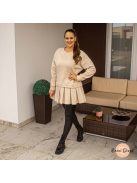 Studio vastag meleg tunika - bézs 