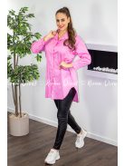 Greta pamut oversize ing tunika - pink