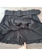 Brno rakott szoknya nadrág + öv - skort - khaki