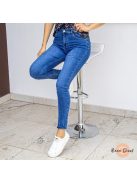 Gabriela rugalmas skinny farmer nadrág  - sötétkék - PUSH UP 