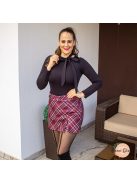 Rebeka poliamid felső masnival - fekete 