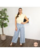 Donna poliamid masnis fodros ujjú felső - sárga