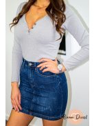 Lovely feliratos rugalmas farmer szoknya 