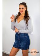 Lovely feliratos rugalmas farmer szoknya 