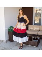 Tricolor maxiruha + öv - bordó