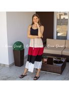 Tricolor maxiruha + öv - bordó