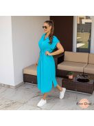 Mood maxi ruha - élénk kék 