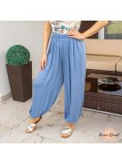 Jasmin ultra puha lenge viszkóz nadrág - kék