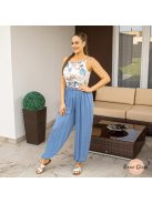 Jasmin ultra puha lenge viszkóz nadrág - kék