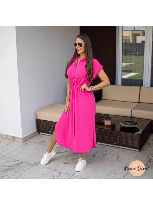 Mood maxi ruha - pink 