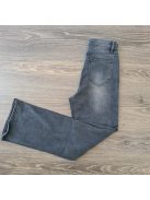 Palazzo rugalmas farmer nadrág + öv - szürke 