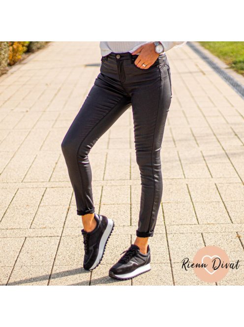 Dia bőr hatású PUSH UP nadrág - bélelt 