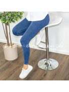 DENIM farmer hatású leggings - extra PUSH UP 