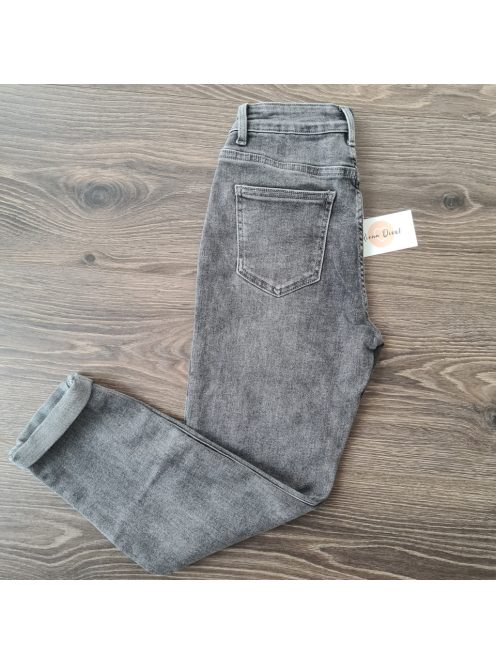 Helga rugalmas MOM fit farmer nadrág - szürke