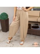 Jasmin ultra puha lenge viszkóz nadrág - mokka