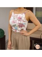 Jasmin ultra puha lenge viszkóz nadrág - mokka