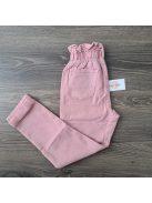 Dusty rose rugalmas gumis derekú farmer nadrág