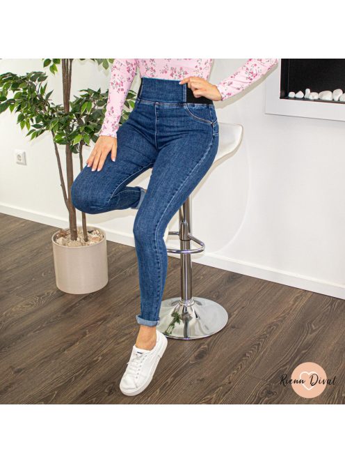 Jessa magas derekú rugalmas farmer nadrág - PUSH UP 