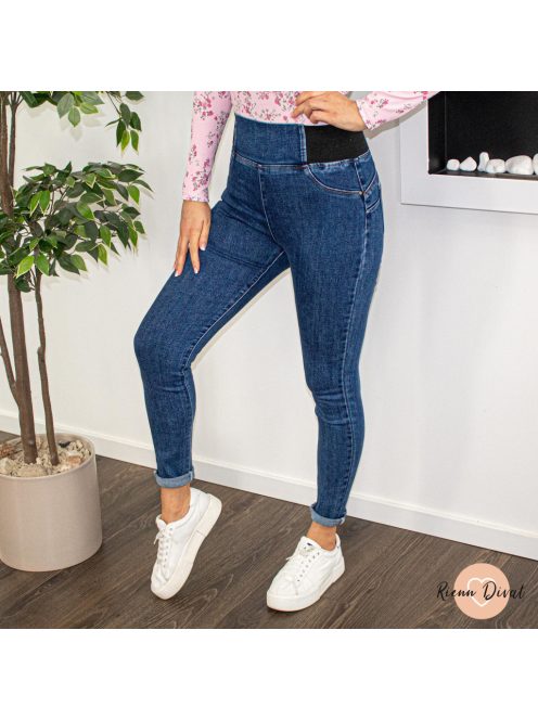 Jessa magas derekú rugalmas farmer nadrág - PUSH UP 