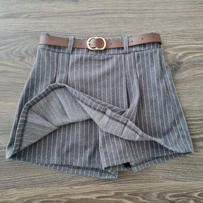 Jaime szürke szoknya nadrág + öv - skort