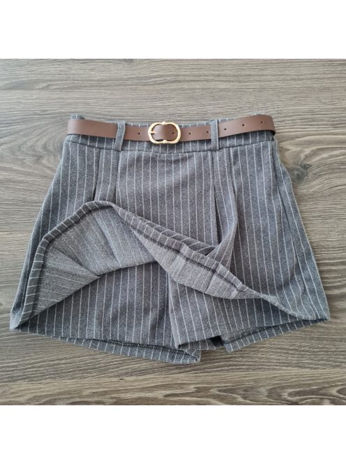 Jaime szürke szoknya nadrág + öv - skort