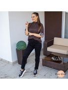 Mary fekete strasszköves farmer nadrág 