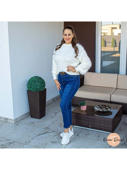 Fluffy pihe-puha szőrmés pulóver 