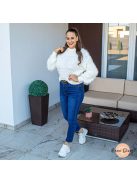 Fluffy pihe-puha szőrmés pulóver 