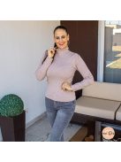 Tereza puha garbós felső - drapp